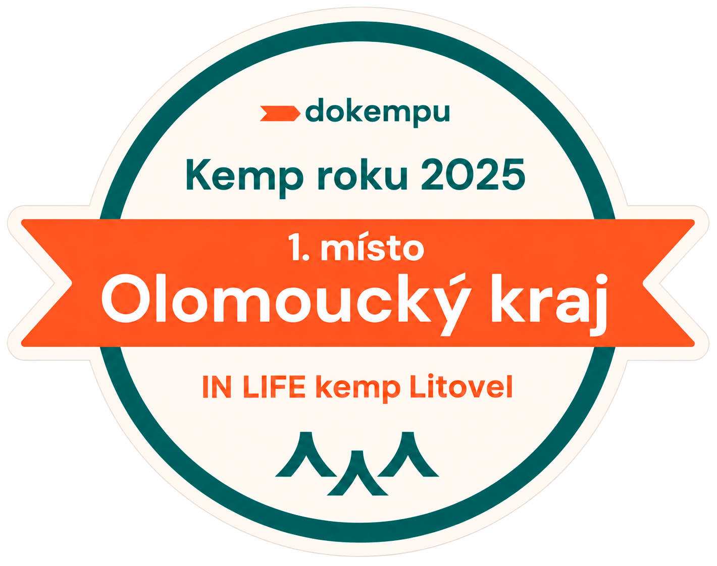 1. místo Kemp Olomouckého kraje