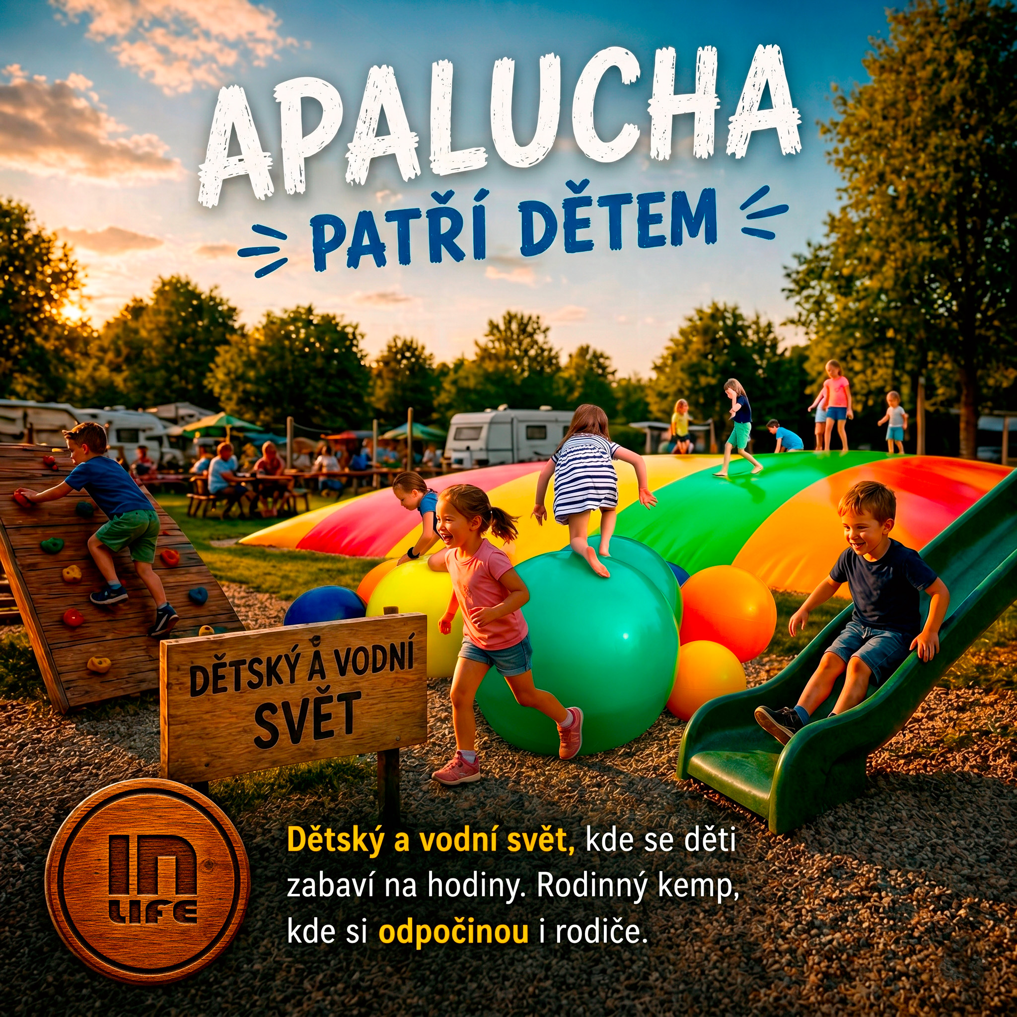 Apalucha patří dětem