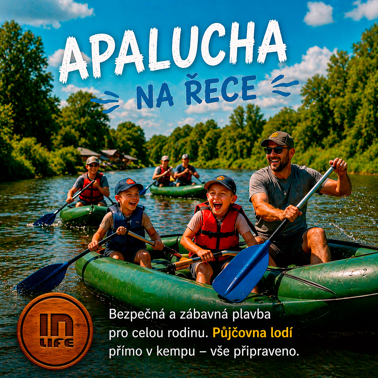 Apalucha na řece