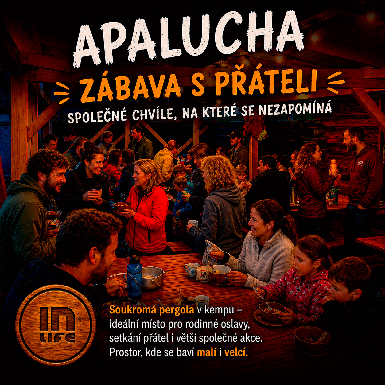 Apalucha zábava s přáteli